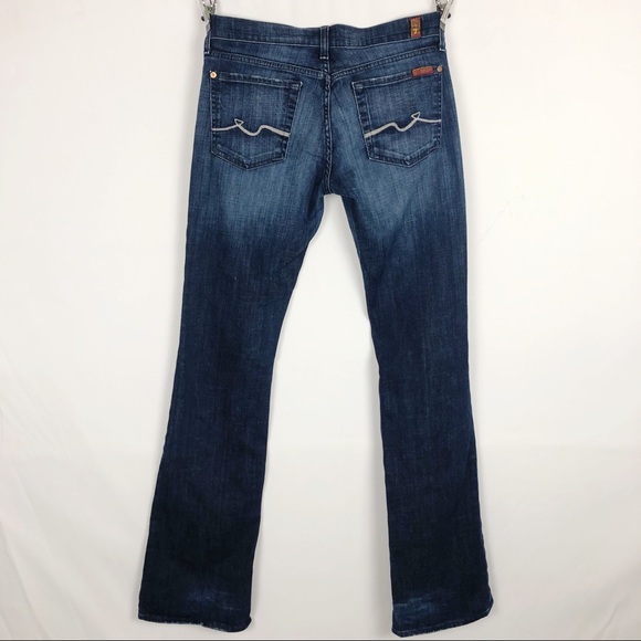 7 FOR ALL MANKIND boot cut denim jeans. Si… - Picture 2 of 5